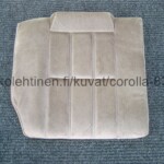 Toyota Corolla AE80 EE80 AE82 CE80 ruskea plyyshi takapenkin selkänojan oikea puoli