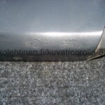 Toyota Corolla AE82, CE80, EE80 oikea sisältä säädettävä sivupeili, FX 5-ov/Sedan/Liftback, taustakuori sileä eli toukokuu 1985 jälkeen valmistetut