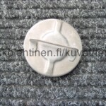 Toyota Tercel alkuperäinen bensakorkki teq-logolla, , sopii elokuun 1980 jälkeen valmistettuihin eli AL1# facelift ja AL2#