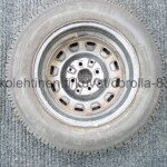Toyota Corolla AE82, CE80, EE80 alkuperäinen peltivanne 155R13 renkaalla