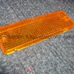 Toyota Corolla KE70, CE70, TE71, TE72 alkuperäinen oikea etuvilkun lasi, harvinaisempi IKI 12-120