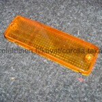 Toyota Corolla KE70, CE70, TE71, TE72 alkuperäinen vasen etuvilkun lasi, yleisempi Koito 12-119
