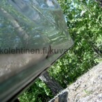 Toyota Yaris Verso takaluukku, alareuna sisäpuolelta terve