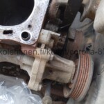 Toyota Corolla AE92 1.6 4A-F/4A-FE alakerta, vesikierron osia ja hihnapyörät